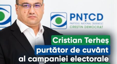 Europarlamentarul Cristian Terhes – purtator de cuvant in campanie al PNTCD Salaj