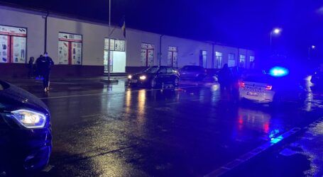 Accident în centrul orașului Jibou