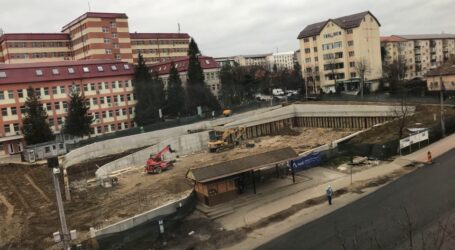 Când se vor finaliza lucrările la parcarea din fața Spitalului Județean din Zalău