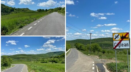 A fost asfaltat drumul cu unele dintre cele mai spectaculoase peisaje din Sălaj