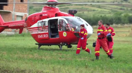 Motociclist rănit grav într-un accident în comuna Letca. A intervenit elicopterul SMURD