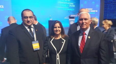 Europarlamentarul Cristian Terheș s-a întâlnit cu vicepreședintele SUA, Mike Pence