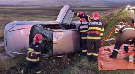 ULTIMA ORĂ! Accident grav în comuna Hereclean