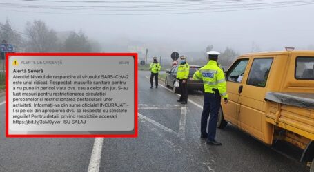 Mesaj RO-ALERT în Zalău – autoritățile anunță restricții