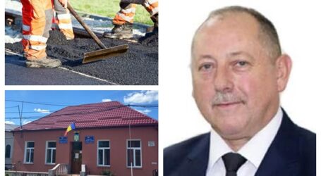 Planuri mari la Ileanda! Primarul Dănuț Pop se luptă să aducă în comună 20 de milioane de euro pentru asfalt, apă și canalizare
