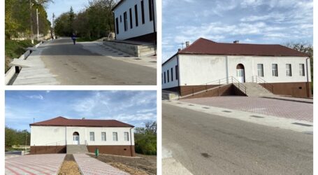 FOTO. Centrul satului Recea Mare s-a „schimbat la față”, datorită unei investiții a Primăriei Vârșolț