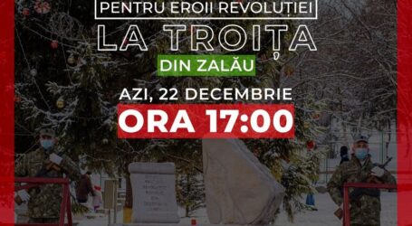 Inițiativă civică în Zalău de reculegere la troița eroilor Revoluției