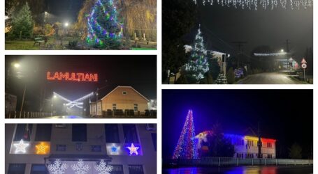 FOTOREPORTAJ! Farmecul sărbătorilor de iarnă în satele din Sălaj: comunele se întrec în cele mai inedite și spectaculoase decorațiuni de Crăciun