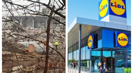 A început demolarea clădirilor din Zalău unde Lidl deschide un nou magazin