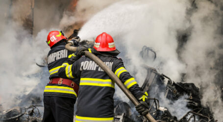Bărbat în vârstă de 93 de ani, ars într-un incendiu cumplit în comuna Crasna