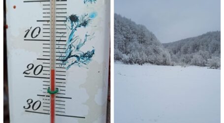 Record de temperaturi negative în Sălaj, pe Valea Someșului: -25 de grade la Lozna, -23 în Gâlgău, -22 la Jibou