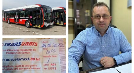 Transurbis Zalău, biletele gratuite și elevii amendați: „controlorii vor sancționa tot ce prind fără tichet”