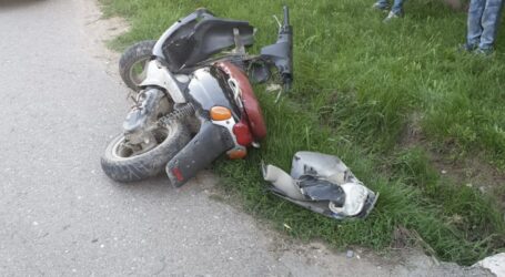 Motociclist, rănit grav într-un accident în comuna Ileanda