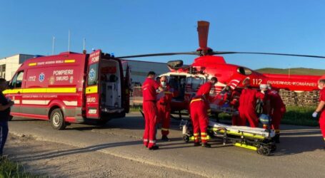 Un tânăr din Sălaj a încercat să facă foc în ciubăr, dar s-a ars pe față și pe mâini