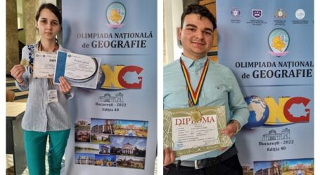 Doi elevi din Jibou, premiați la Olimpiada Națională de Geografie