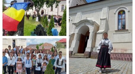 Moment artistic emoționant, susținut de elevii din Cizer de Ziua Eroilor