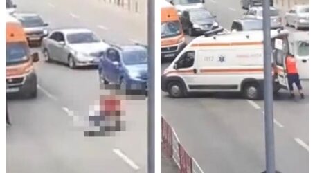 ULTIMA ORĂ! Un bărbat a căzut în mijlocul drumului, lângă Lidl, în Zalău, după ce i s-a făcut rău