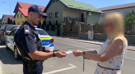 Amplă acțiune a polițiștilor de la Ordine Publică Zalău
