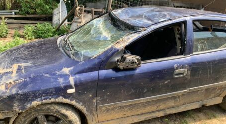 FOTO! Ca în filme: Poliția explică pas cu pas ce s-a întâmplat azi-noapte, când un tânăr a fost împușcat în spate