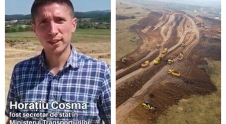 VIDEO. USR-iștii din Sălaj susțin că autostrada Zimbor – Poarta Sălajului nu va putea fi folosită prea curând