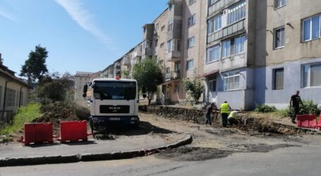 Primăria Zalău execută lucrări de amenajare și modernizare în cartierul Dumbrava