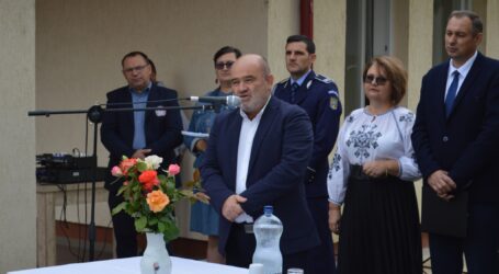 Vasile Bulgărean, prezent la festivitatea de deschidere a noului an școlar la Liceul din Sărmășag