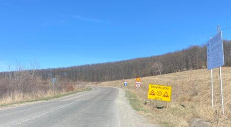 Întârzieri mari pe șantierul drumului Crișeni – Cehu Silvaniei. Consiliul Județean Sălaj dă vina pe condițiile meteorologice