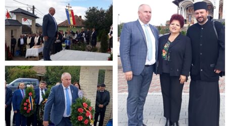 Deputatul Liviu Balint a cinstit memoria eroilor din Recea la Biserica Ortodoxă din localitate