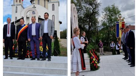 Consilierii județeni ai PSD Sălaj au cinstit eroii din satul Recea