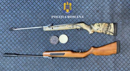 Arme indisponibilizate de la doi bărbați din Șimleu Silvaniei și Chieșd, care le dețineau ilegal