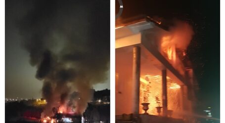 FOTO. Incendiu devastator la o casă din Zalău