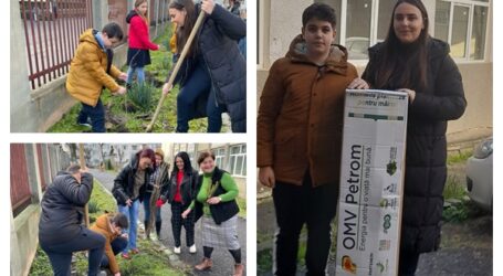 „România plantează pentru mâine”, proiectul inedit demarat la Școala „Porolissum” din Zalău