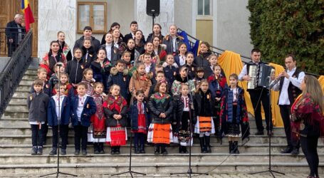 VIDEO. Corul de la Clubul Copiilor Jibou, spectacol de excepție de Ziua Națională a României