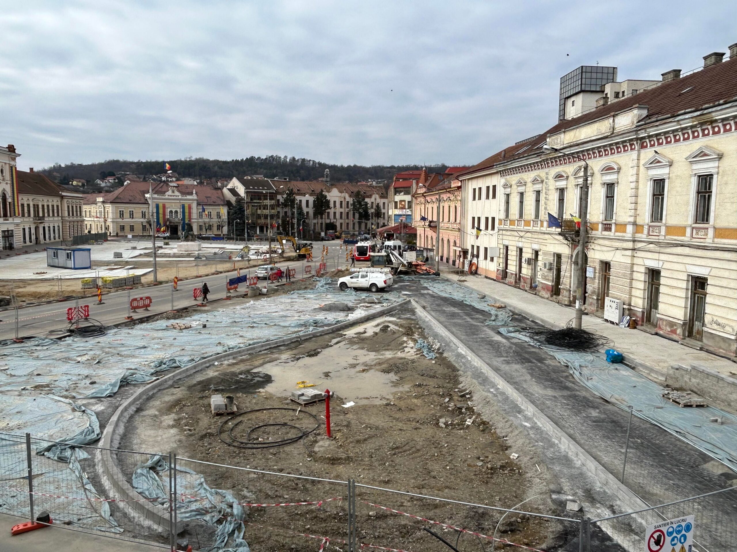 Care este stadiul proiectului de modernizare al centrului Zalăului Salajul liber