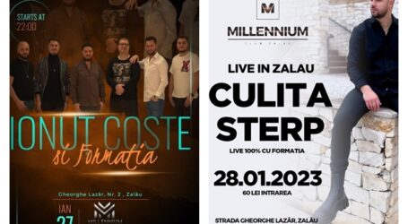 Weekend incendiar la Clubul Millennium din Zalău! Culiță Sterp și Ionuț Coste vor face show 100% live
