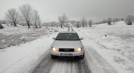 Din această seară ninge în tot Sălajul! În unele zone stratul de zăpadă va măsura peste 20 de centimetri