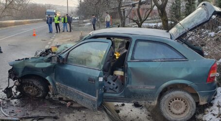 FOTO. Tragedie în Crișeni. Un bărbat a murit într-un accident