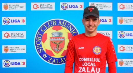 Juniorul Sergiu Elekes a semnat un contract de profesionist cu SCM Zalău