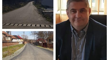 De 1 Martie, în comuna Bănișor s-au recepționat lucrările de modernizare și asfaltare a mai multor străzi