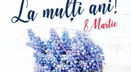 USR Sălaj urează tuturor doamnelor și domnișoarelor “La mulți ani”!