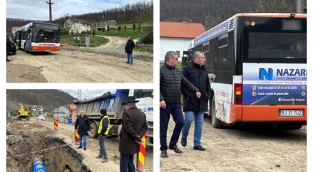 Călin Forț a rezolvat problema întârzierilor autobuzelor pe linia 11, în Ortelec