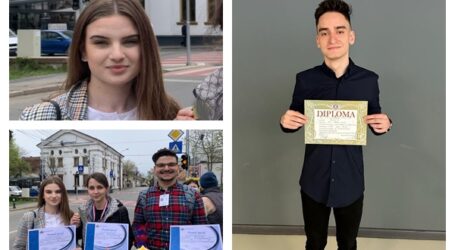 Premii deosebite obținute de elevi din Jibou la olimpiada națională de limba engleză și geografie