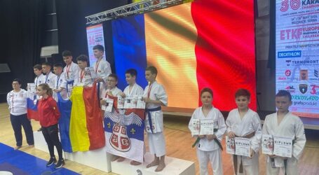 SCM Zalău, 18 medalii la Cupa Europeană de Karate Tradițional din Serbia