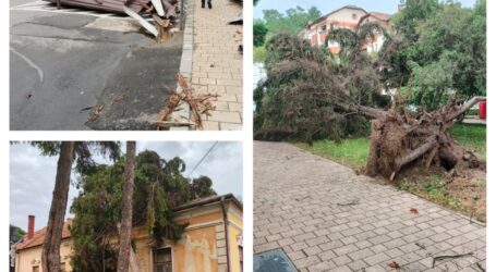 FOTO. Furtuna a făcut prăpăd în Șimleu Silvaniei