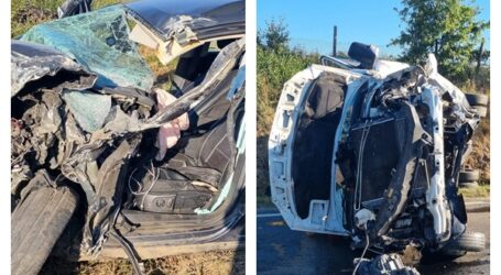 Accidentul cu 4 victime din Șimleu Silvaniei a fost provocat de un șofer din Zalău care a intrat riscant în depășire