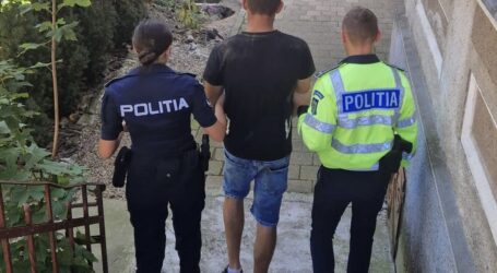 FOTO. Adolescent din Plopiș, arestat, după ce s-a urcat rupt de beat la volan și a provocat un accident rutier