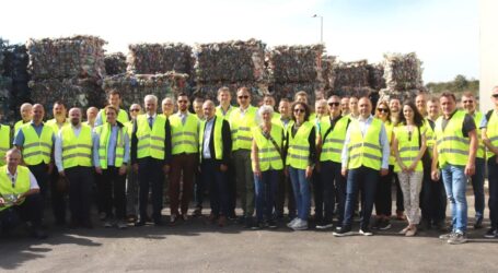 Delegație din Austria, in vizita la Centrul de Deșeuri din Dobrin, gestionat exemplar de Brantner