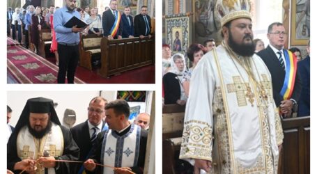 Sărbătoare mare în comuna Rus. Primarul liberal, alături de Episcopul Sălajului