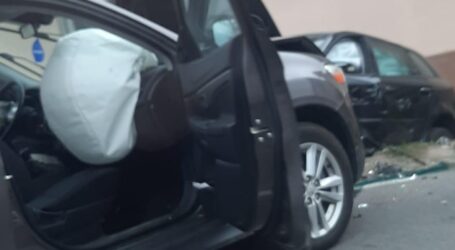 FOTO. Accident grav în Crasna, provocat de o șoferiță din Șeredeiu