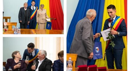FOTO. Cuplurile de aur, felicitate de primarul din Șimleu Silvaniei